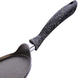 Блинница 22 см алюм. мраморное покрытием, бак/руч. МВ, арт.80437, 80438
