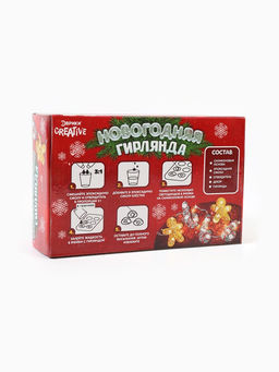 Набор для опытов «Новогодняя гирлянда из эпоксидной смолы», леденцы