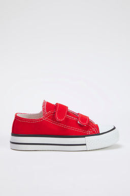 Trendyol Shoes K?rm?z? Cift C?rtl? Kaucuk Taban Cocuk Unisex Kids Spor Ayakkab? TAKSS25SN00022 - Trendyolmilla фото 6