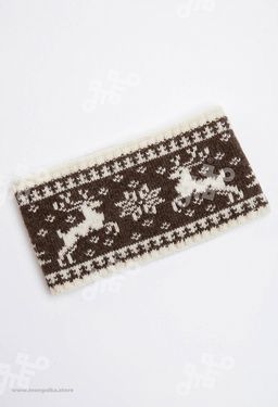 Повязка из 100% монгольской шерсти (арт. 05110) - Тод оймс ххк фото 2