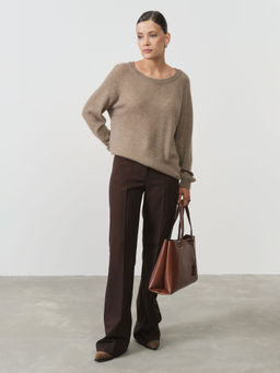 Джемпер кашемировый 1105 капучино