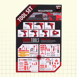 Набор инструментов Мастер, работает от батареек, 23 элемента - Simaland фото 15