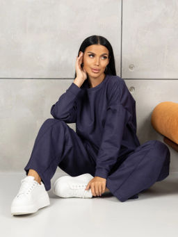 Костюм женский под замшу мод.2082 - Барболета фото 32