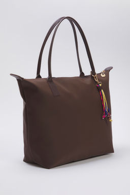 Kahverengi Aksesuarl? Buyuk Kad?n Omuz Canta TAKSS25OC00018