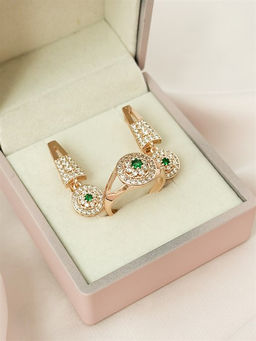 Набор Изумрудные снежинки (В1)