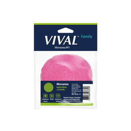 Мочалка для тела детская махровая(спонж) 73318 - Vival фото 3