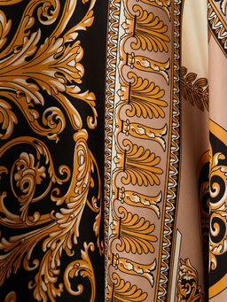 Большой, мягкий, тонкий и очень нежный двусторонний платок с рисунком. - Tantino фото 7