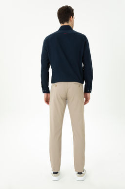 U. S. Polo Assn / Мужские темно-бежевые брюки из плотной ткани - U.s. polo assn фото 18