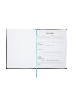 Дневник школьный «Рыцарь» 1-11 класс, ляссе, обложка искусственная кожа, чёрный