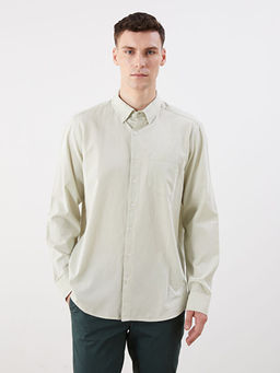 Regular Fit Uzun Kollu Poplin Erkek G?mlek