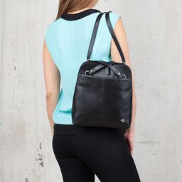 Небольшой женский рюкзак Eden Black - Lakestone фото 7