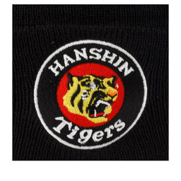 Шапка AMERICAN NEEDLE арт. 21019A-HTI Hanshin Tigers Cuffed Knit NPL (черный)  фото 2