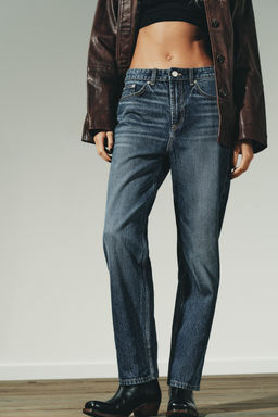 TRF MOM HIGH-WAIST JEANS - Zara фото 3