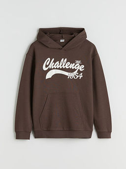 Kap??onlu Erkek ?ocuk Sweatshirt