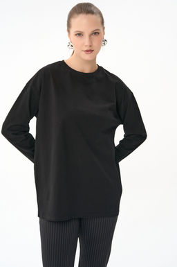 Лонгслив Эшли (чёрный)