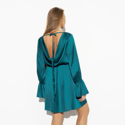 Платье из шелка, Люксовый выход (new, с поясом) - Charutti фото 5