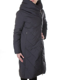 F-9917 DK. GRAY Пальто женское зимнее Callia (200 гр. холлофайбер)
