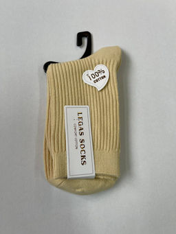 BK505 Носки, 1 пара КРЕМ