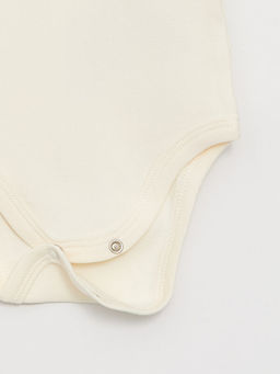 Bisiklet Yaka Bask?l? K?z Bebek 3l? Tak?m - Waikiki фото 3