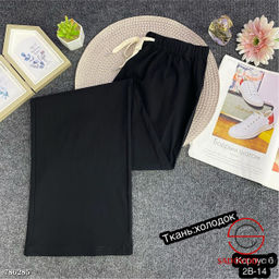 женские однотонные брюки - Bruno фото 2