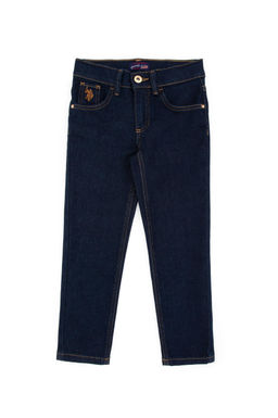 K_z _ocuk Koyu Mavi Jean Pantolon - U.s. polo assn фото 2