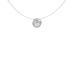 Колье из серебра куб.циркон., А-2149484/9