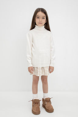 КВ 30147/ш/молочный джемпер для дев