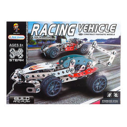 Конструктор металлический Машина. Гонка, 146 деталей - Simaland фото 2