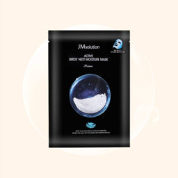 Маска тканевая ультратонкая с ласточкиным гнездом JMSOLUTION Active Birds Nest Moisture Mask Prime, 30ml