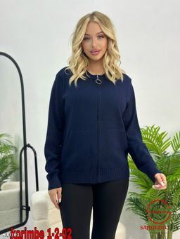 кофта женская на молнии оверсайз - Bruno фото 4