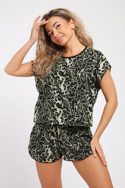 Пижама Натали футболка и шорты хлопок фото 38