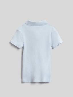 ACOOLA / Блузка детская для девочек Melissa светло-голубой  фото 2