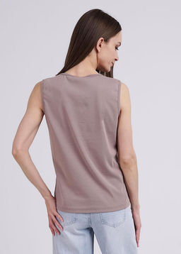 CLE Майка жен. 246256рр кофейный - Clever wear фото 3