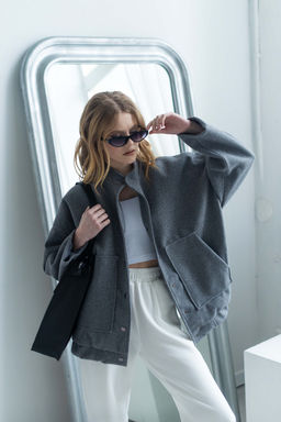 Бомбер Тайла (серый)