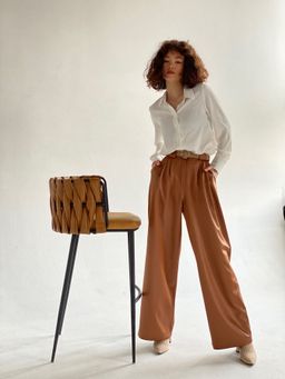 ХИТ! Брюки-палаццо в комфортной посадке - Martichelli фото 23