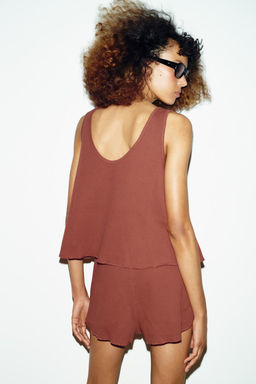 STRUCTURED STRAPPY TOP - Zara фото 4
