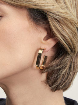 Геометричные серьги / Zarina  фото 2