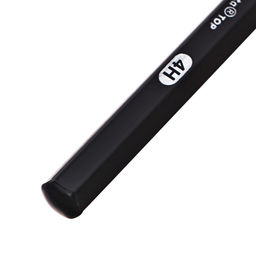 Цена за 12 шт. Карандаш художественный Calligrata TOP, чернографитный, 4H, шестигранный