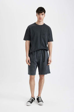 Шорты прямого кроя оверсайз