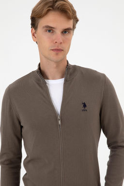 Erkek Slim Fit Vizon Triko H_rka - U.s. polo assn фото 2