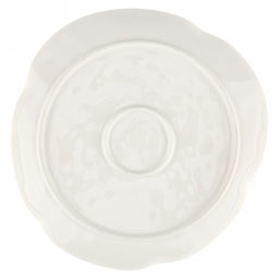 Флора Тарелка мелкая фарфоровая 250х246х24мм, с деколью, ассиметричная форма, в коробке (Китай) - Домашняя мода фото 5