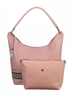 Сумка женская хобо эко-кожа 34-820-9 цвет розовый - Vera victoria vito фото 7