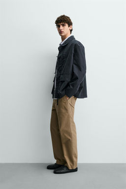 RELAXED FIT PARKA WITH FIREMAN CLASPS - Zara фото 4