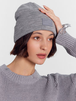 Шапка женская серая - Mark formelle фото 2