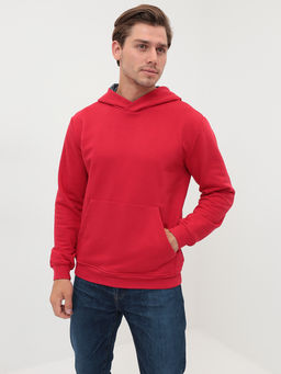 Худи мужское GREG G171-RM-1044 (красный)  фото 6