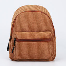 Рюкзак из текстиля ,22х24х12 см, бежевый цвет - Nazamok фото 4
