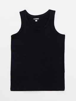 Bisiklet Yaka Basic Pamuklu Erkek ?ocuk Atlet 2li - Waikiki фото 2