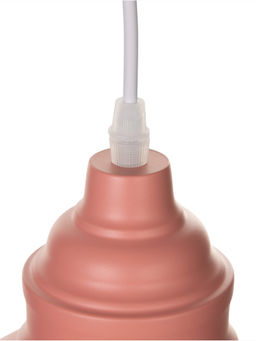 Светильник Paul 1×40 Вт Е27 пр-1 м светло-розовый20×20×17.5 см