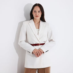 Ремень женский, ширина 2,2 см, винт, пряжка металл, цвет бордовый - Simaland фото 3