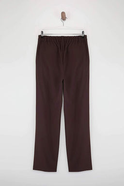 Kahverengi Pileli Beli Lastikli Utu Izli Baggy Erkek Pantolon TMNSS26PL00025 - Trendyolmilla фото 6
